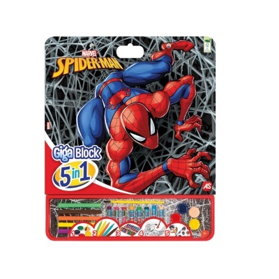 Giga Bloco 5 em 1 | Homem Aranha