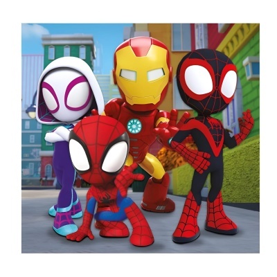 Puzzle Spidey e Amigos 3x48 peças Supercolor | Clementoni