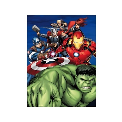 Manta polar Avengers 100x140cm