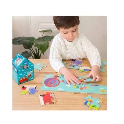 Puzzle Casita Safari 24 peças | Apli Kids
