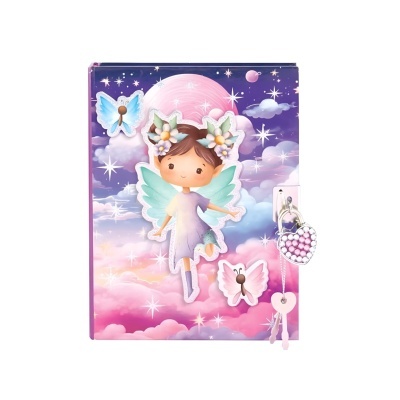 Diário secreto com cadeado Fada