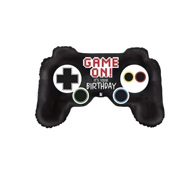 Balão metálico comando Game