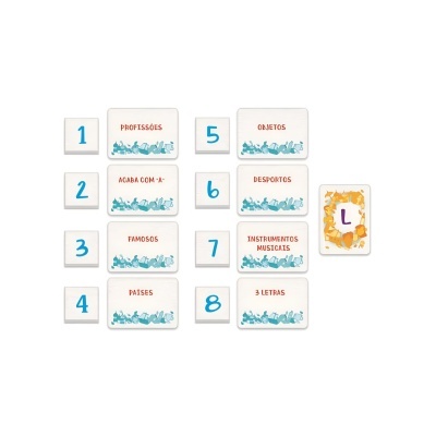 Jogo "Nomes, Coisas, Cidades" | Clementoni