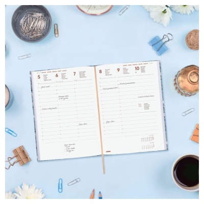 Agenda semanal 2026 Berlim Flor de Algodão | Finocam