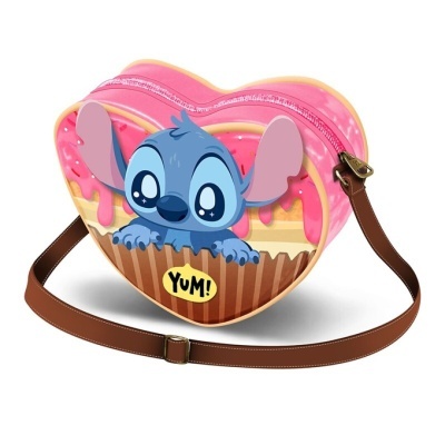 Bolsa tiracolo Coração Muffin Stitch