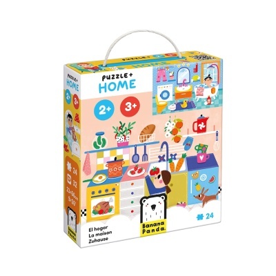 Puzzle + Casa | Banana Panda