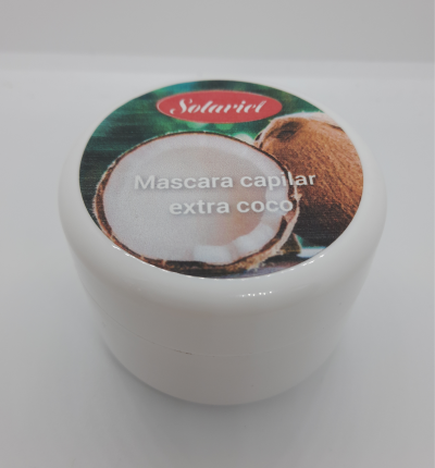 mascara capilar oleo de coco