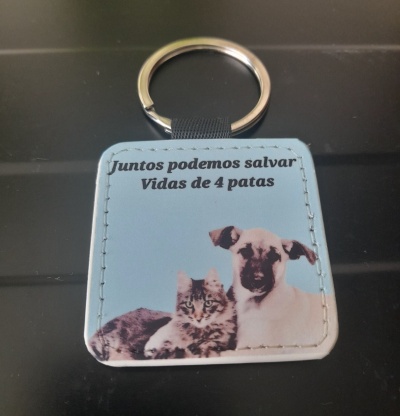 Porta chaves campanha solidária