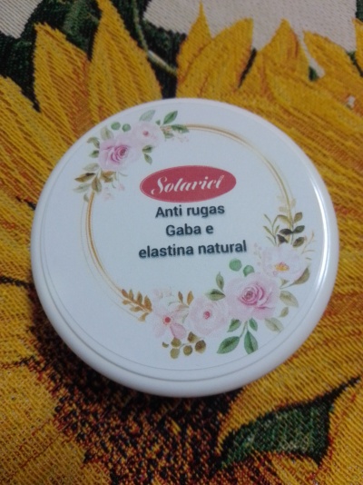 creme anti rugas elastina e gaba natural