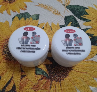 Pack 2 balsamos canforados para dores musculares e articulações
