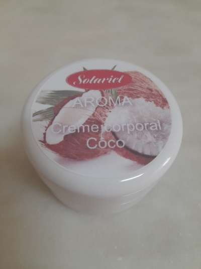 Creme hidratante (AROMA côco)
