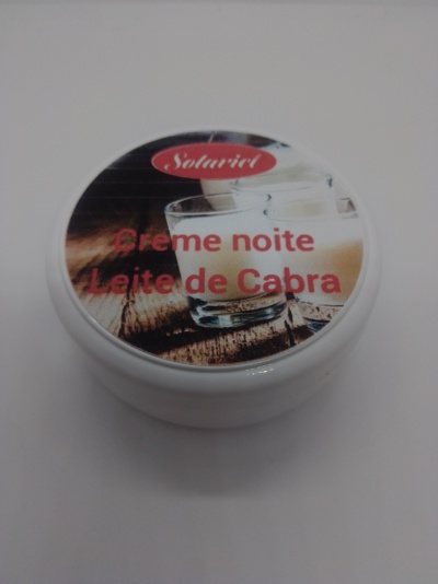 creme noite leite de cabra