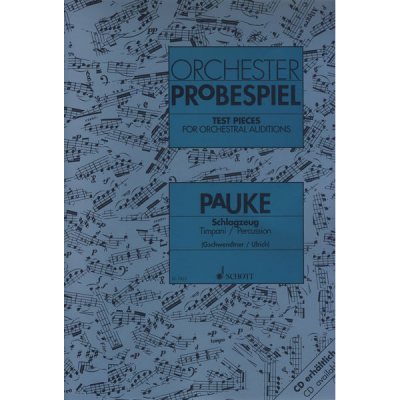 ORCHESTER PROBESPIEL TIMPANO/PERCUSSÃO