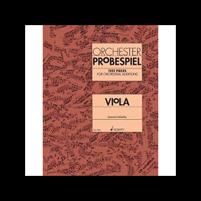 ORCHESTER PROBESPIEL VIOLA D'ARCO