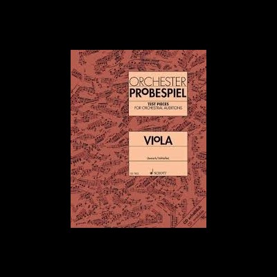 ORCHESTER PROBESPIEL VIOLA D'ARCO