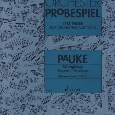 ORCHESTER PROBESPIEL TIMPANO/PERCUSSÃO