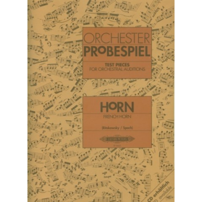 ORCHESTER PROBESPIEL TROMPA