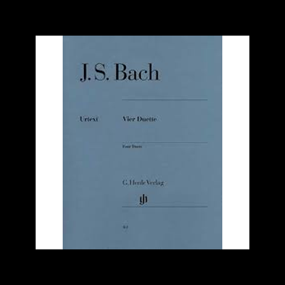 BACH J.S. - DUOS (4) URTEXT - BWV.802-805