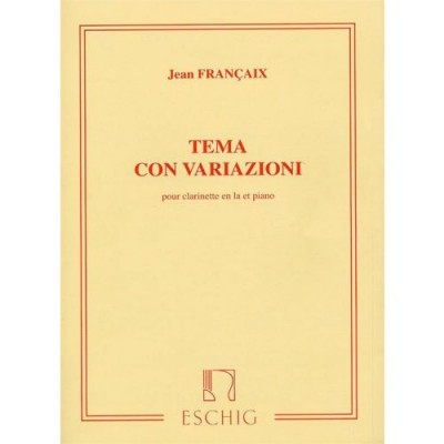 TEMA CON VARIAZIONI - J. FRANÇAIX
