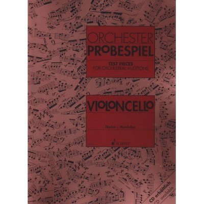 ORCHESTER PROBESPIEL VIOLONCELO