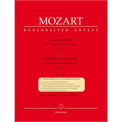 MOZART CONCERTO NRº 3 VIOLINO
