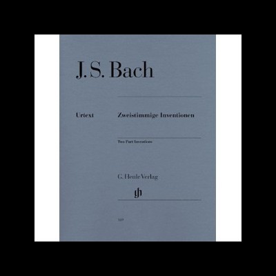 BACH J.S. - INVENÇÕES A 2 VOZES (15) URTEXT - BWV.772-786