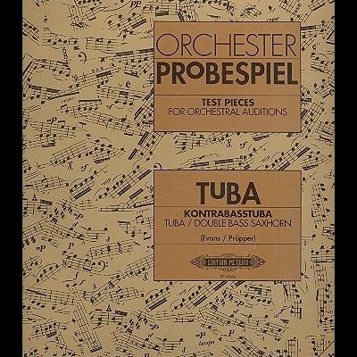 ORCHESTER PROBESPIEL TUBA