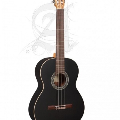 Alhambra 1 C Black Satin