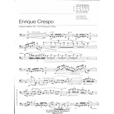 IMPROVISATION NRº 1 - ENRIQUE CRESPO