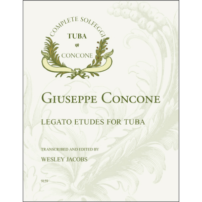 LEGATO ETUDES FOR TUBA - G. CONCONE