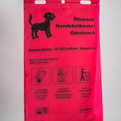 Saco Compostável - saco para dejetos