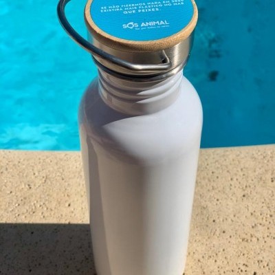 Garrafa de aço inoxidável