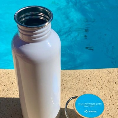 Garrafa de aço inoxidável