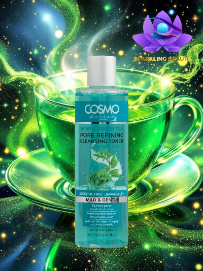 Cosmo - Tónico facial refinador de poros chá verde