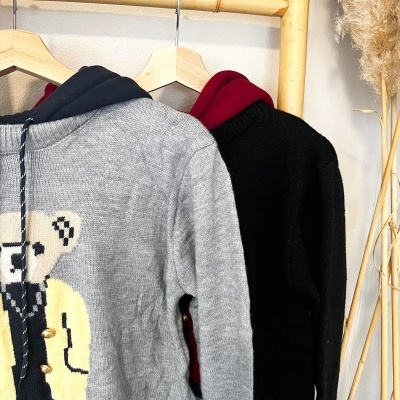 MALHA URSO C/CAPUCHO