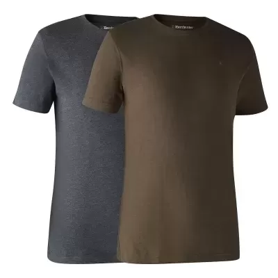 MENS T-SHIRT BASIC O-NECK 2 PACK
