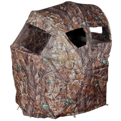 ABRIGO CAMUFLADO COM CADEIRA