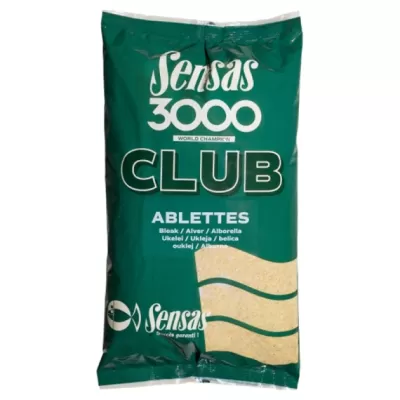Embalagem verde de produto Sensas 3000 CLUB ABLETTES para pesca