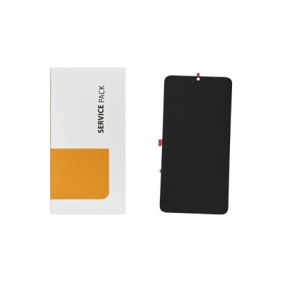 Ecrã preto para smartphone com embalagem SERVICE PACK