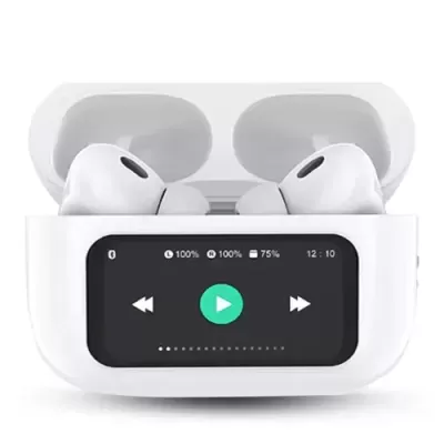 Auriculares Bluetooth Pro C/Ecrã Interativo