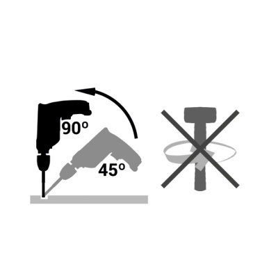 Broca diamantada PRODRY HEX