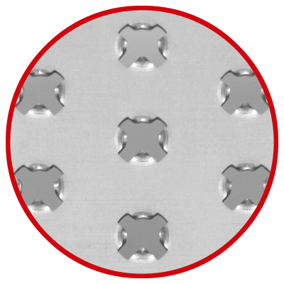 Raspador para acabamento 360 x 160 mm