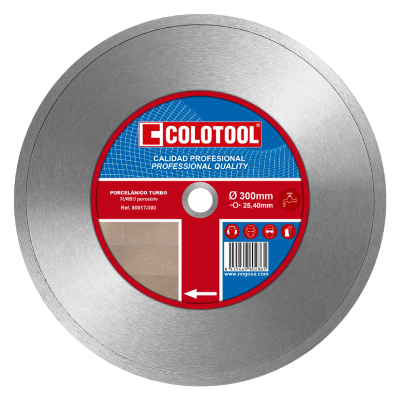 Disco de corte de porcelana TURBO