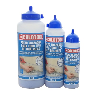 Pó traçador azul - vermelho