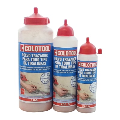 Pó traçador azul - vermelho