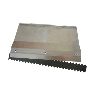 Espátula de alumínio de pente