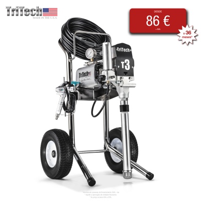 T3 Máquina Pintura Airless - Carro Hi Completo 220V - TriTech