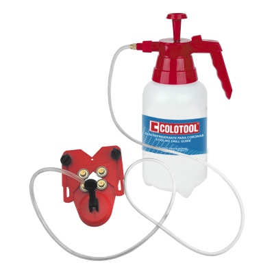 Kit guia de refrigeração para brocas