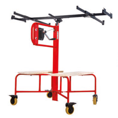 Elevador de placas com plataforma