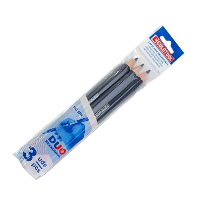 Lápis duo hexagonal